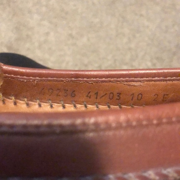 Allen Edmonds Brown Leather Slip-On Tassel Loafers 49236 main image 7